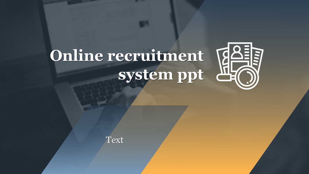 online recruitment system ppt